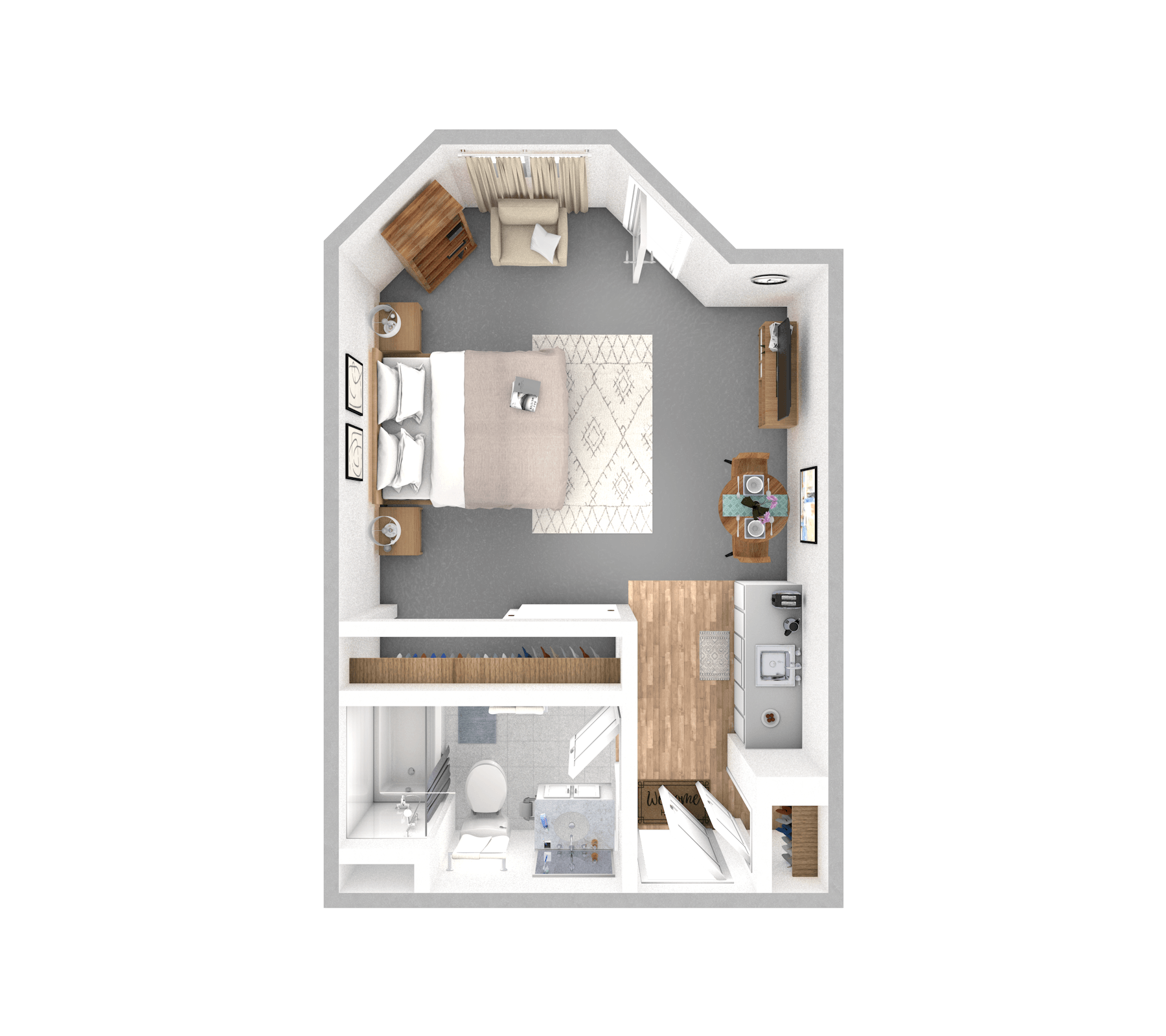Suite | One Bathroom
