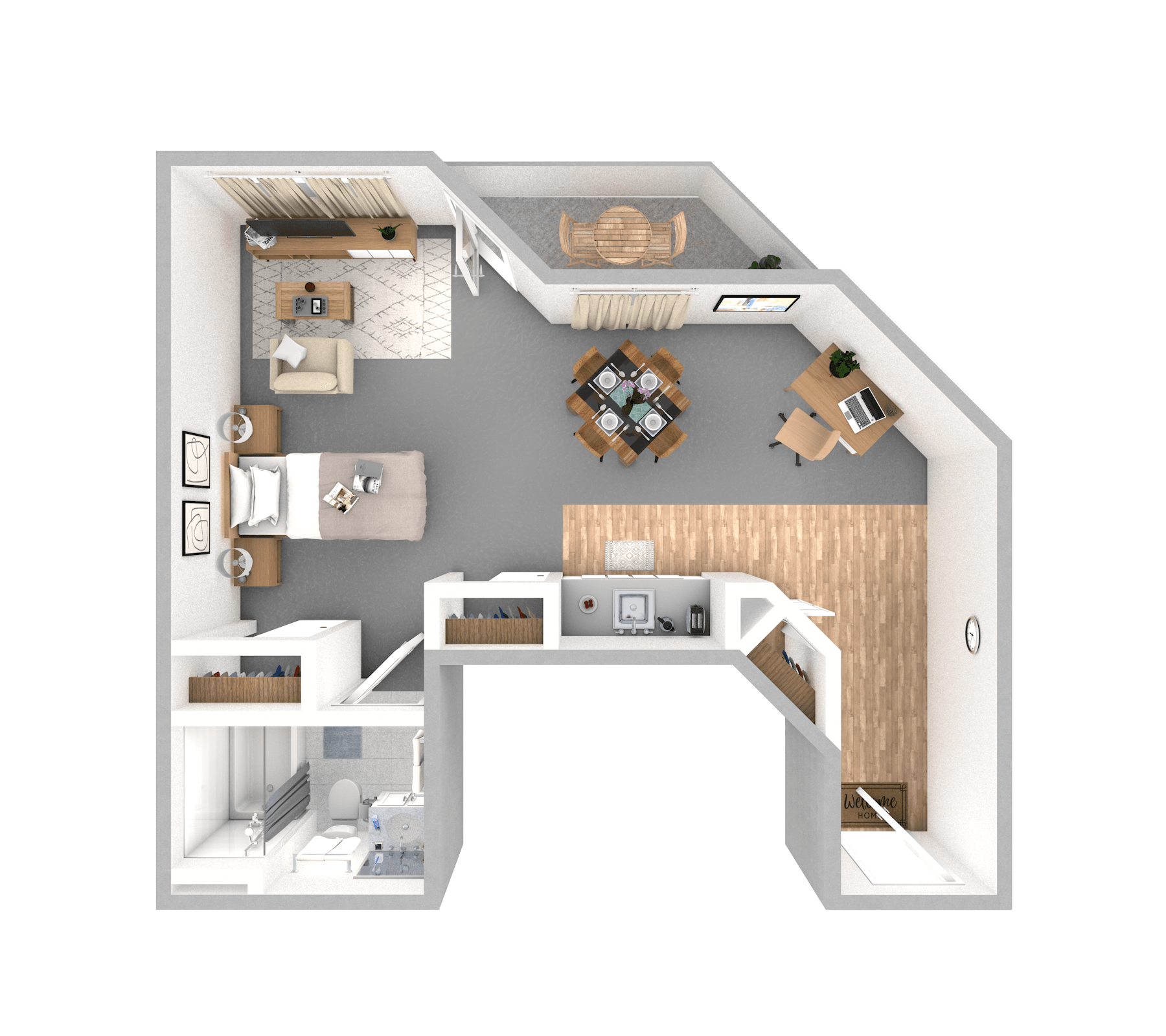Suite | One Bathroom