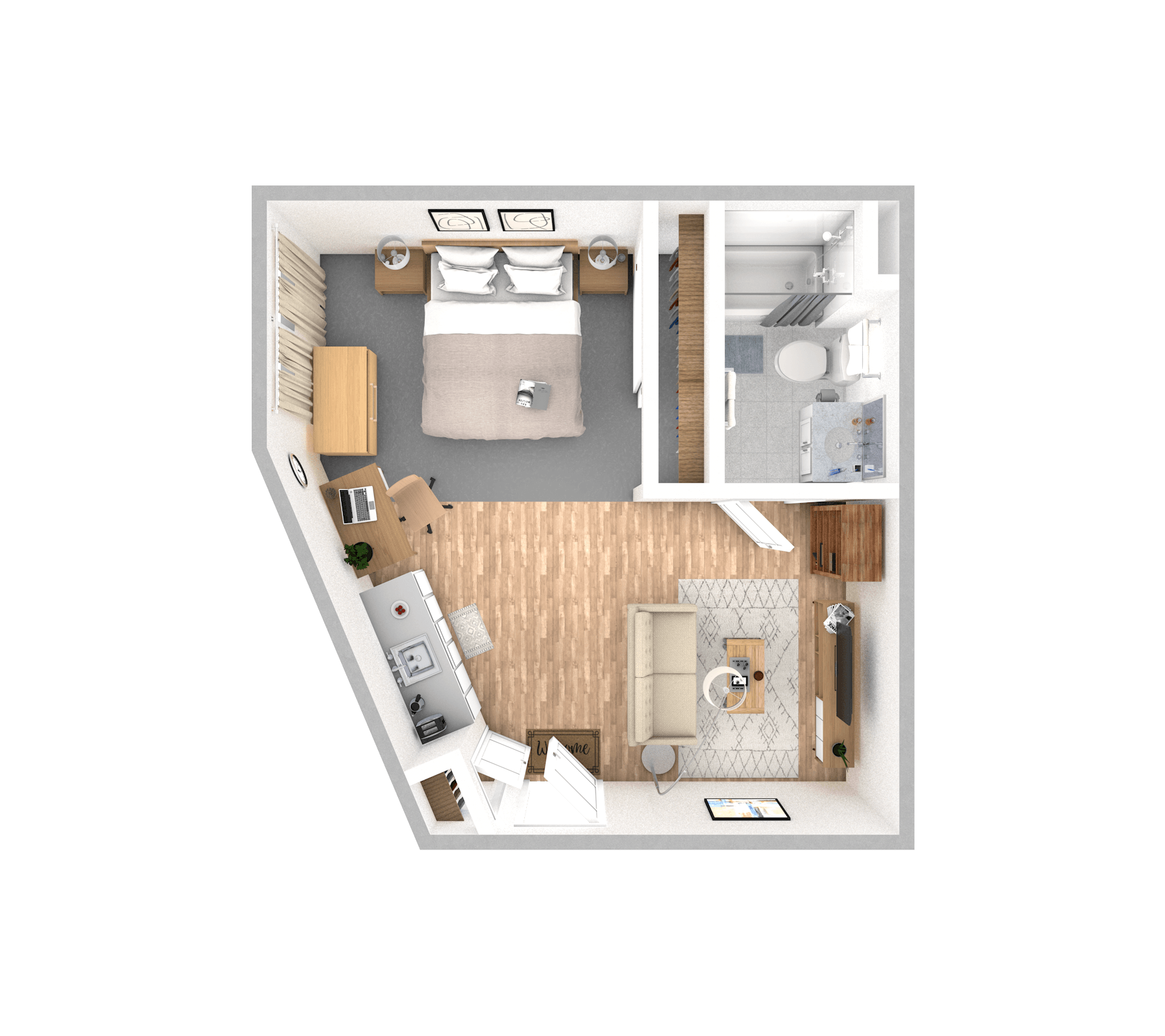 Suite | One Bathroom