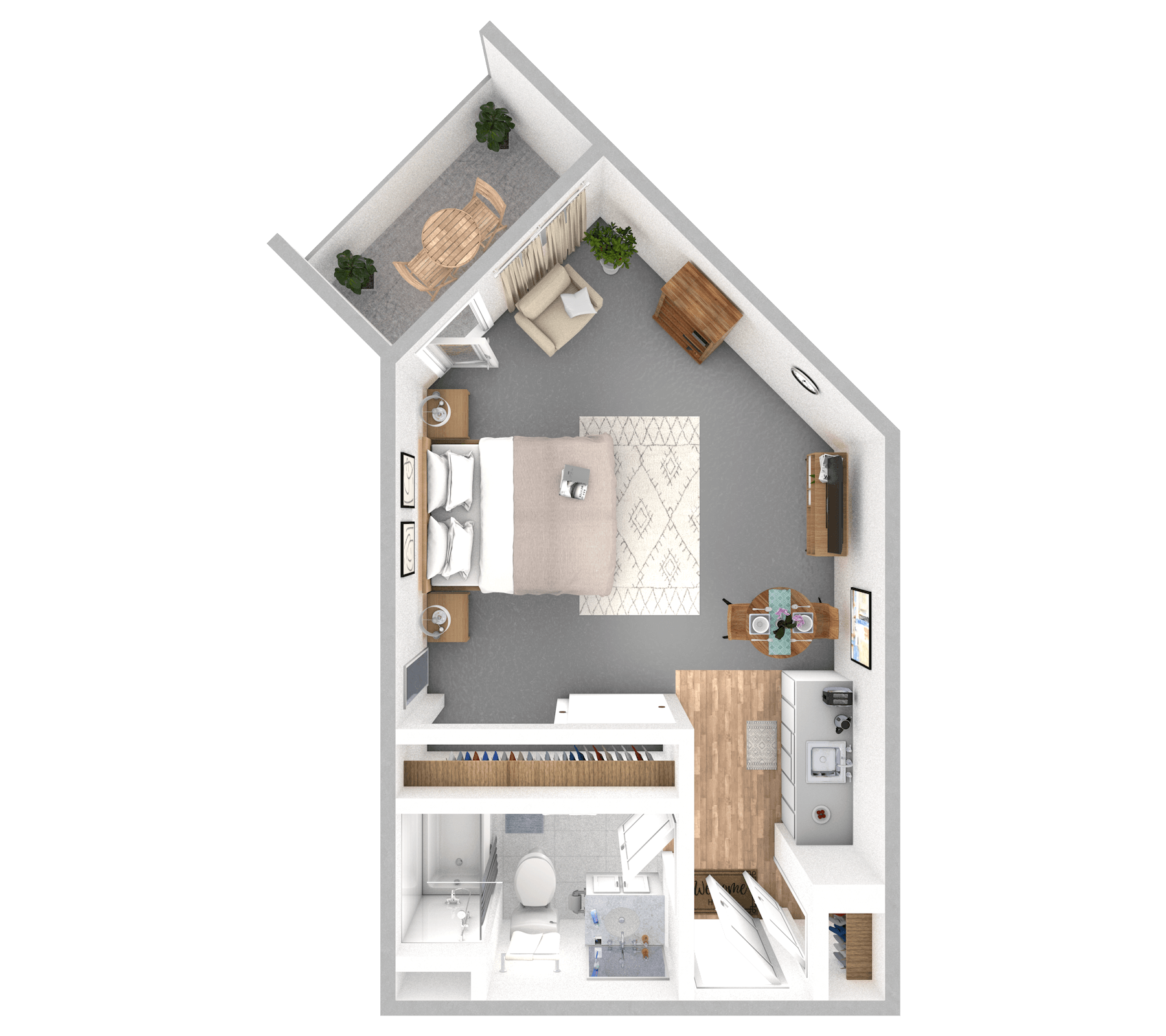Suite | One Bathroom